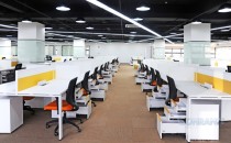 TCL通訊科技大廈寫(xiě)字樓裝修二層辦公區(qū)間