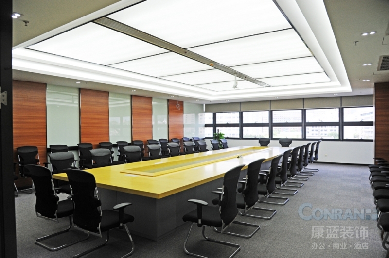 TCL通訊科技大廈寫(xiě)字樓裝修大型會(huì)議室