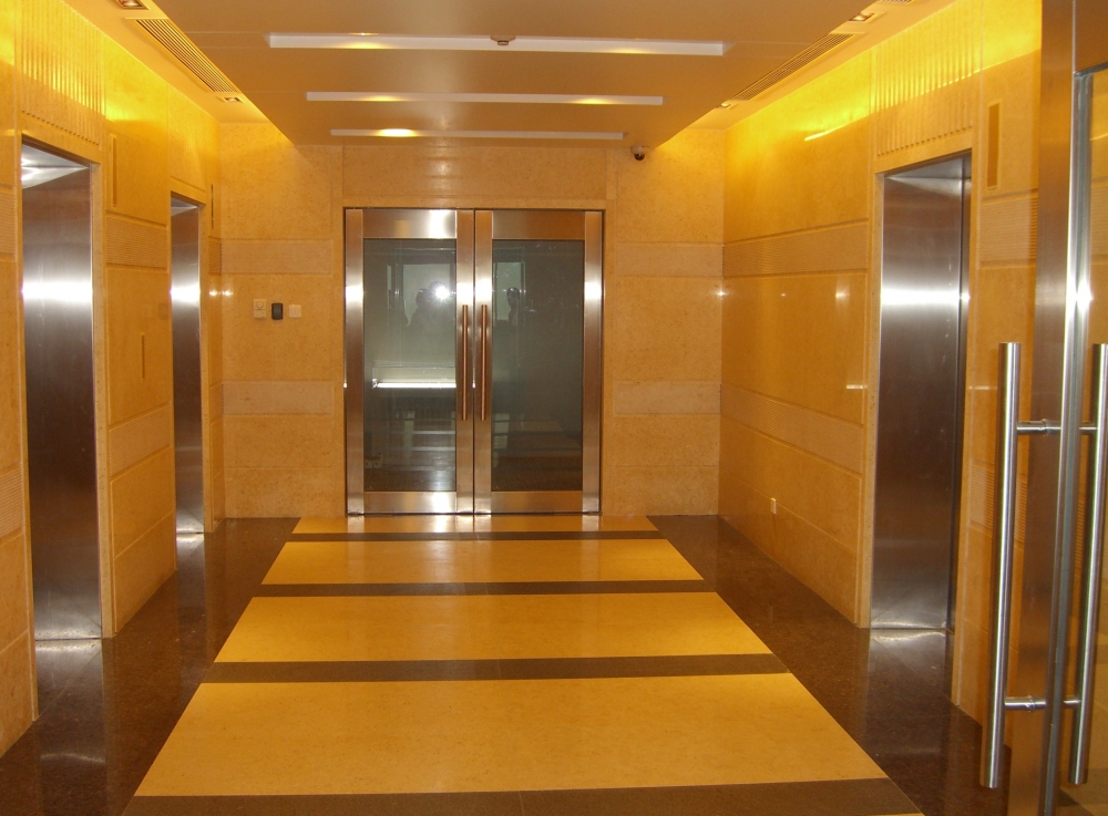 中國(guó)銀行深圳分行展覽廳（電梯間）