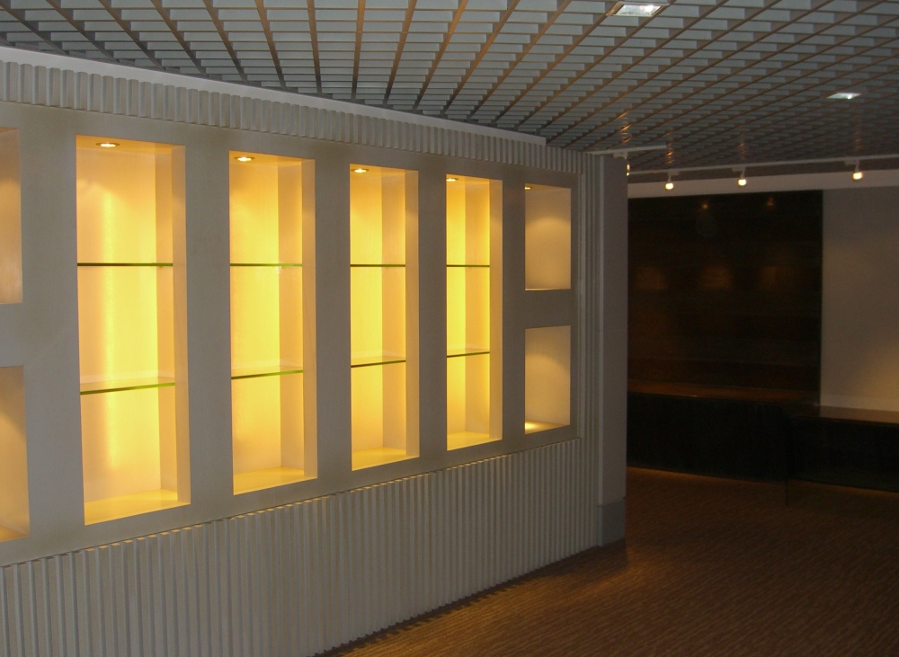 中國(guó)銀行深圳分行展覽廳（展示櫥窗）