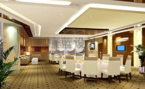 廣東核電荷風(fēng)餐廳-大型包間設(shè)計