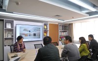 12月29日康藍裝飾與順豐速運洽談業(yè)務合作