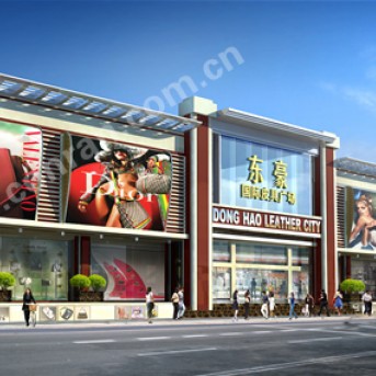 廣州東豪皮具城商場設(shè)計